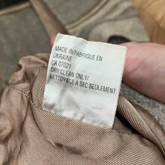 Vintage Easy Wear Vest Mens L Grandpa Stripe Wool Blend Neutral Academia - Picture 5 of 7